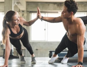 Treino de calistenia